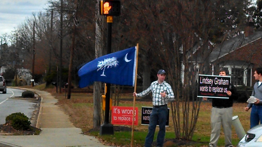 December 7 League Of The South Rally Against Lindsey Graham