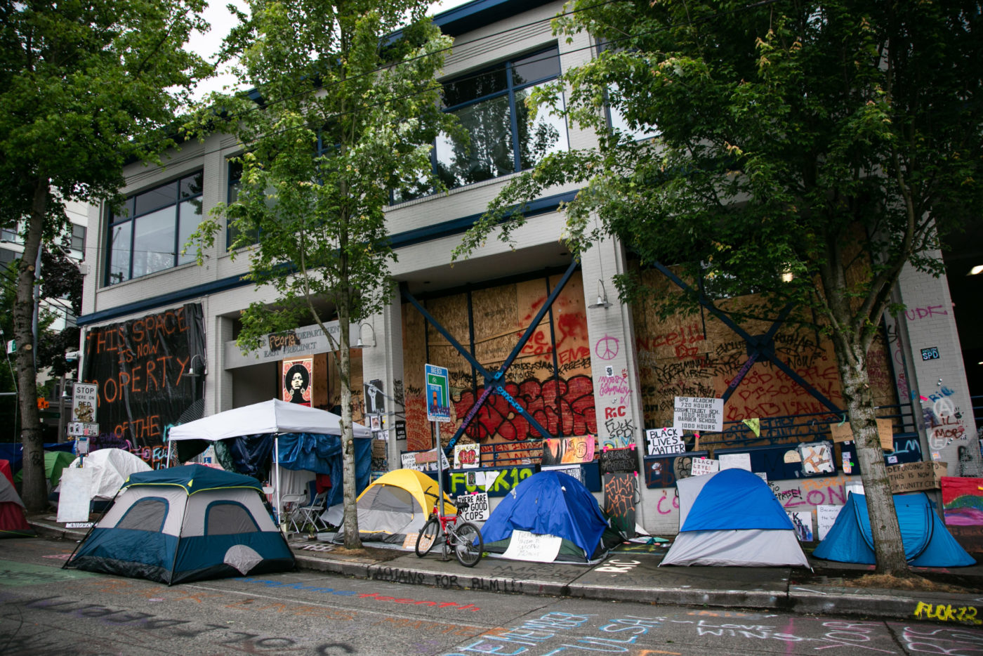 Seattle Finally Makes Half-Hearted Attempt To Remove Homeless Camp In ...